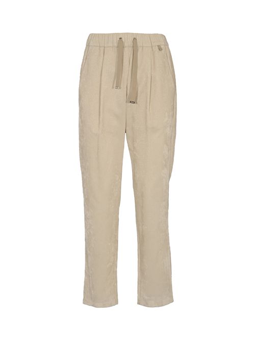 Pantalone in velluto millerighe laminato Herno | PT00049DR 127281985